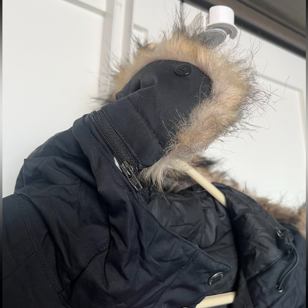 Eddie Bauer Weatheredge Down Hooded Winter Puffer Parka M - Picture 6 of 14